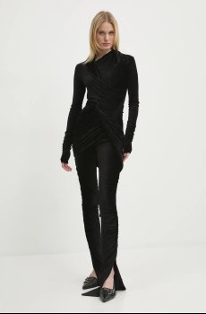 Велюровая блузка Rick Owens Lilies
