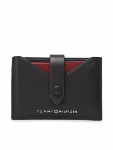 Tommy Hilfiger Чохол для кредиток Th Central Smooth Retractable Cc AM0AM11752 Cиній Tommy Hilfiger Чохол для кредиток Th Central Smooth Retractable Cc AM0AM11752 Cиній