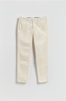 Reserved - Картаті штани-чиноси - кремовий - YV913-01P