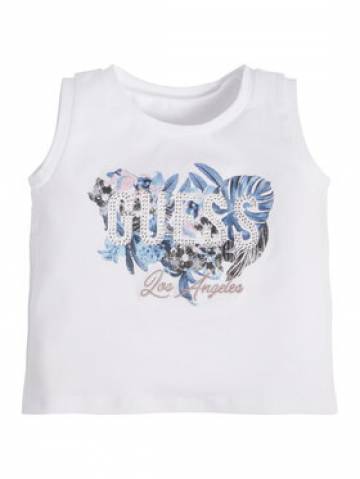 Guess Топ K3GI28 K6YW1 Білий Regular Fit Guess Топ K3GI28 K6YW1 Білий Regular Fit