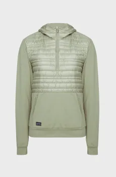 Мужское оливковое худи SOLSTICE OYSTERPUFF HOODY Оливковый S Saucony 800351-CF