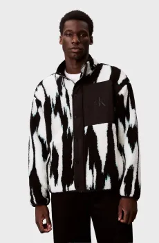 Мужская куртка с узором JACQUARD Разноцветный L Calvin Klein Jeans LV04RD219G