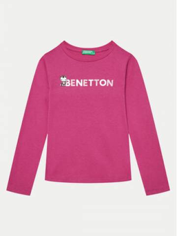 United Colors Of Benetton Блузка 3I9WG10F7 Рожевий Regular Fit United Colors Of Benetton Блузка 3I9WG10F7 Рожевий Regular Fit