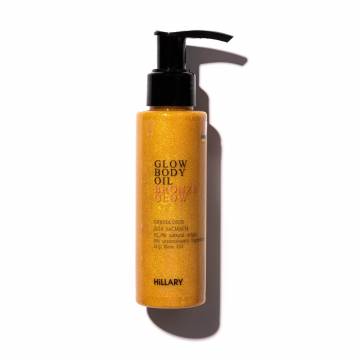 Сяюча олія для засмаги Hillary Сhic Bronze Glow Body Oil, 100 мл Сяюча олія для засмаги Hillary Сhic Bronze Glow Body Oil, 100 мл