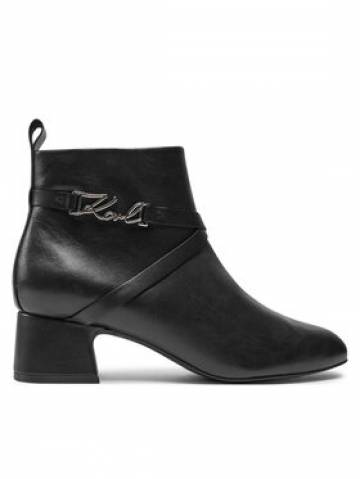 KARL LAGERFELD Ботильйони KL30354 Чорний KARL LAGERFELD Ботильйони KL30354 Чорний