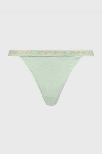 Стринги Tommy Jeans 3 шт цвет зелёный Стринги Tommy Jeans 3 шт цвет зелёный