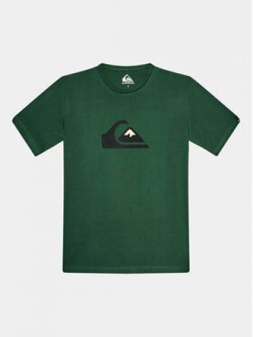 Quiksilver Футболка Complogo Tees EQBZT04369 Зелений Regular Fit Quiksilver Футболка Complogo Tees EQBZT04369 Зелений Regular Fit