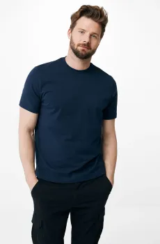 Мужская темно-синяя футболка RICHARD Синий S Mexx TU2106036M