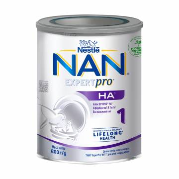 Смесь сухая NAN ExpertPro HA 1 для детей с рождения, 800 г для детей с рождения Смесь сухая NAN ExpertPro HA 1 для детей с рождения, 800 г для детей с рождения