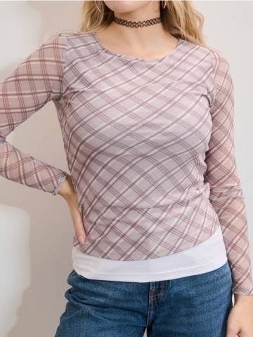 Джемпер з довгим рукавом - різнобарвний