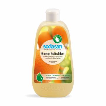 Органический концентрат-антижир Sodasan Orange для удаления стойких загрязнений, 500 мл Органический концентрат-антижир Sodasan Orange для удаления стойких загрязнений, 500 мл