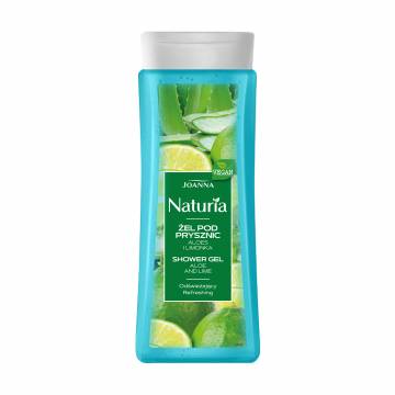 Гель для душа Joanna Naturia Shower Gel с экстрактом алоэ и лаймом, 300 мл Гель для душа Joanna Naturia Shower Gel с экстрактом алоэ и лаймом, 300 мл