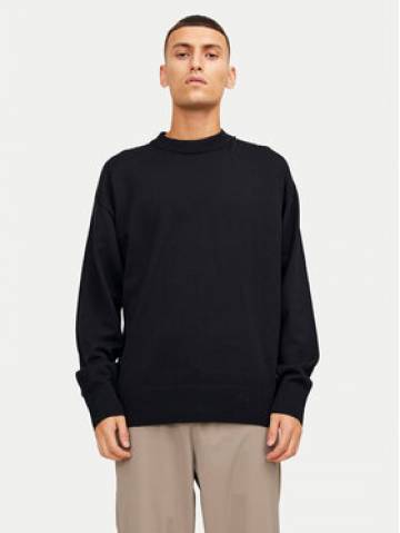 Jack&Jones Светр Collective 12251556 Чорний Relaxed Fit Jack&Jones Светр Collective 12251556 Чорний Relaxed Fit