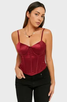 Женский красный топ Красный S Tally Weijl SSLPECOVA