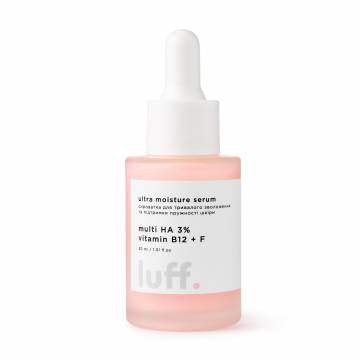Сыворотка для лица Luff Ultra Moisture Serum для длительного увлажнения и поддержания упругости кожи, 30 мл Сыворотка для лица Luff Ultra Moisture Serum для длительного увлажнения и поддержания упругости кожи, 30 мл