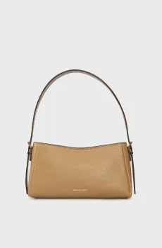 Женская бежевая кожаная сумка MOORE Бежевый ONESIZE Michael Kors 32R5G9OC6L