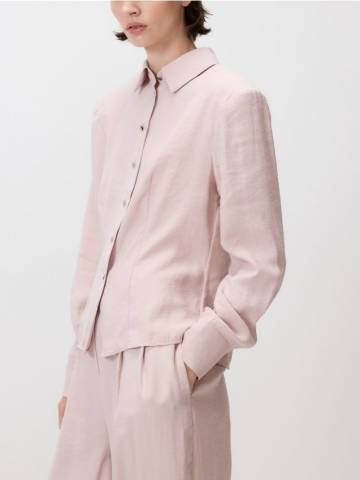 Reserved - Сорочка з високим вмістом модалу - пастельний рожевий - 059IC-03X
