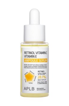 Ампульная сыворотка для лица APLB Retinol Vitamin C Vitamin E Ampoule Serum с ретинолом и витаминами С и E, 40 мл