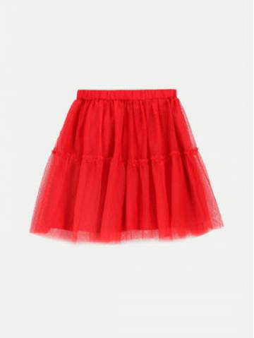 Coccodrillo Спідниця з фатину ZC4124204EJG Червоний Regular Fit Coccodrillo Спідниця з фатину ZC4124204EJG Червоний Regular Fit