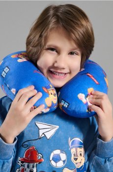 Дорожня подушка PAW Patrol - індиго