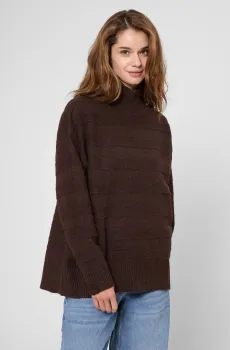 Женский коричневый свитер Коричневый M PRPY PWKNSGOK0061
