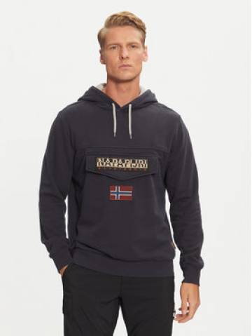 Napapijri Світшот Burgee NP0A4I9B Cиній Regular Fit Napapijri Світшот Burgee NP0A4I9B Cиній Regular Fit