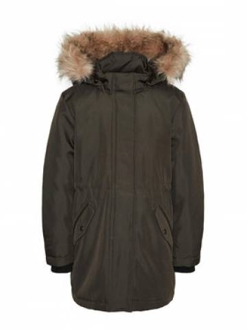 Vero Moda Girl Зимова куртка 10290910 Сірий Regular Fit Vero Moda Girl Зимова куртка 10290910 Сірий Regular Fit