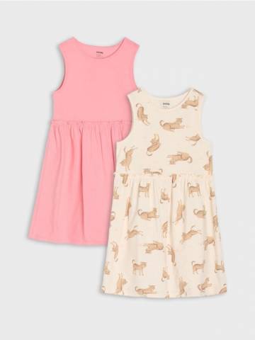 Сукні, 2 шт. - різнобарвний Сукні, 2 шт. - різнобарвний