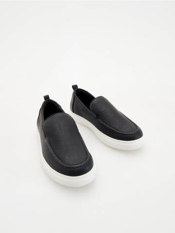 Reserved - MEN`S LOAFER SHOES - чорний - 703DJ-99X Reserved - MEN`S LOAFER SHOES - чорний - 703DJ-99X