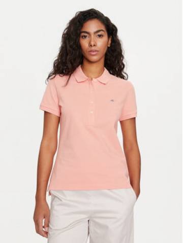 Gant Поло Shield 4200870 Кораловий Slim Fit Gant Поло Shield 4200870 Кораловий Slim Fit