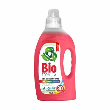 Гель-концентрат для стирки BIO Formula Colored Rainbow для цветных тканей, 30 стирок, 1 л Гель-концентрат для стирки BIO Formula Colored Rainbow для цветных тканей, 30 стирок, 1 л