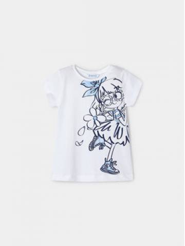 Mayoral Футболка 3090 Білий Regular Fit Mayoral Футболка 3090 Білий Regular Fit