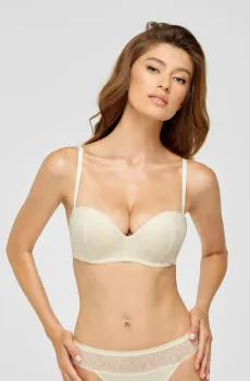 Женский белый бюстгальтер Белый 85D MARC&ANDRE S21-0313-BNM-LY