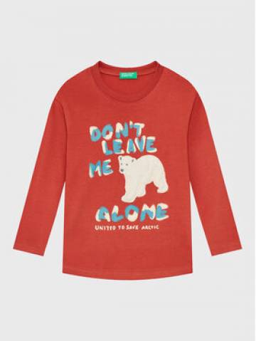 United Colors Of Benetton Блузка 3YN4G106D Червоний Regular Fit United Colors Of Benetton Блузка 3YN4G106D Червоний Regular Fit