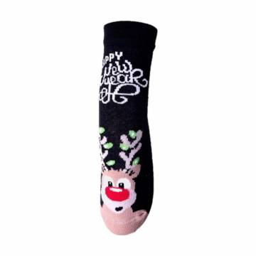 Носки детские Siela KS3 New Year 2101, Black, размер 24-29 Носки детские Siela KS3 New Year 2101, Black, размер 24-29