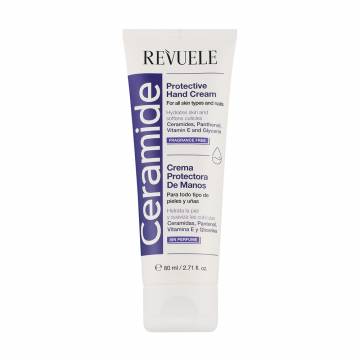Защитный крем для рук Revuele Ceramide Protective Hand Cream, 80 мл Защитный крем для рук Revuele Ceramide Protective Hand Cream, 80 мл