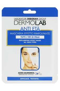 Антивозрастная тканевая маска для лица Dermolab Replumping Effect Mask, 25 г