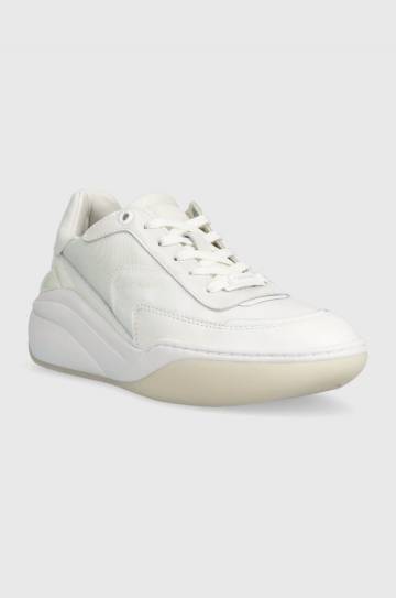Кроссовки Calvin Klein CLOUD WEDGE LACE UP цвет белый HW0HW01647 Кроссовки Calvin Klein CLOUD WEDGE LACE UP цвет белый HW0HW01647