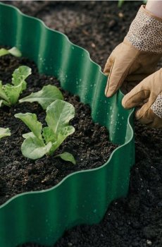 Огорожа для саду - світло-зелений