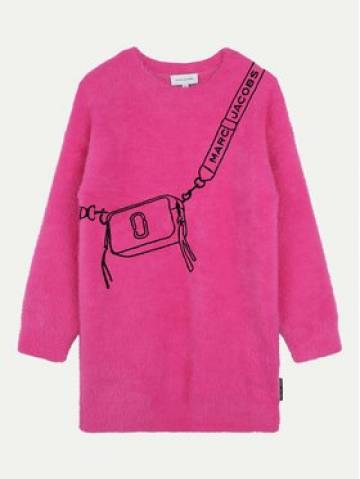 Marc Jacobs Трикотажна сукня W60386 M Рожевий Regular Fit Marc Jacobs Трикотажна сукня W60386 M Рожевий Regular Fit