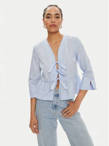ViCOLO Блузка TB1518 Голубий Regular Fit ViCOLO Блузка TB1518 Голубий Regular Fit