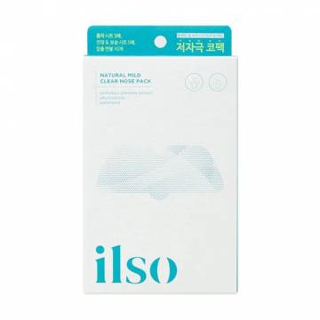 Очищающие полоски для носа Ilso Natural Mild Clear Nose Pack, 5 шт Очищающие полоски для носа Ilso Natural Mild Clear Nose Pack, 5 шт