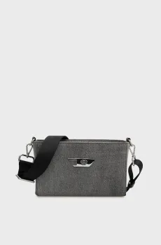 Женская серая джинсовая сумка HEART-D CAMERA BAG II Серый ONESIZE Diesel X10490 P8918