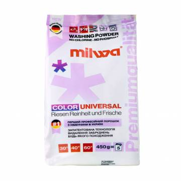 Стиральный порошок Milwa Color Universal 5 стирок, 450 г