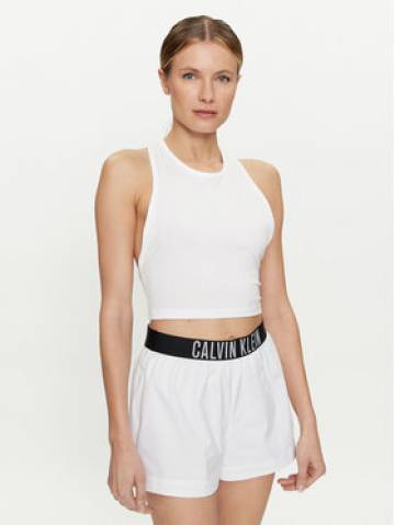 Calvin Klein Swimwear Топ KW0KW02481 Білий Slim Fit Calvin Klein Swimwear Топ KW0KW02481 Білий Slim Fit