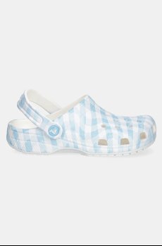 Шлепанцы Crocs CLASSIC GINGHAM CLOG KIDS