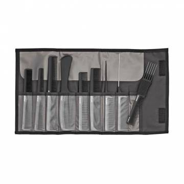 Набор расчесок для волос JAGUAR Ionic A-Line Comb Set Black, 10 предметов Набор расчесок для волос JAGUAR Ionic A-Line Comb Set Black, 10 предметов