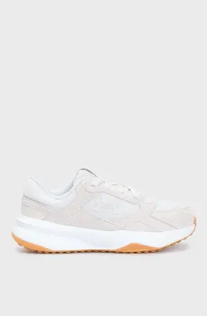 Женские серые кроссовки UA W Edge SUEDE Серый 6.5 Under Armour 6003014-014
