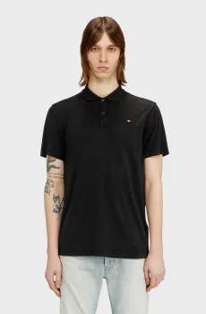 Мужское черное поло T-REJUST-NC-V1 POLO Черный L Diesel A21123 0WEBV