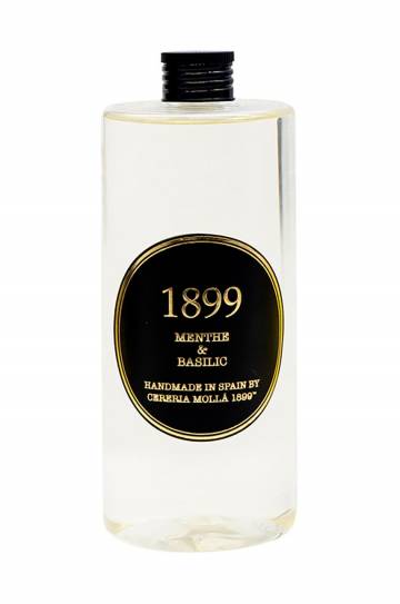 Запасной флакон для аромадиффузора Cereria Molla Menthe and Basilic 500 ml Запасной флакон для аромадиффузора Cereria Molla Menthe and Basilic 500 ml